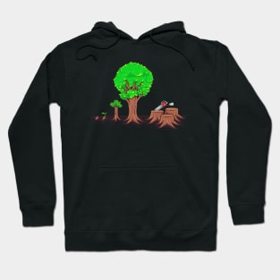 Life cycle of woods Hoodie